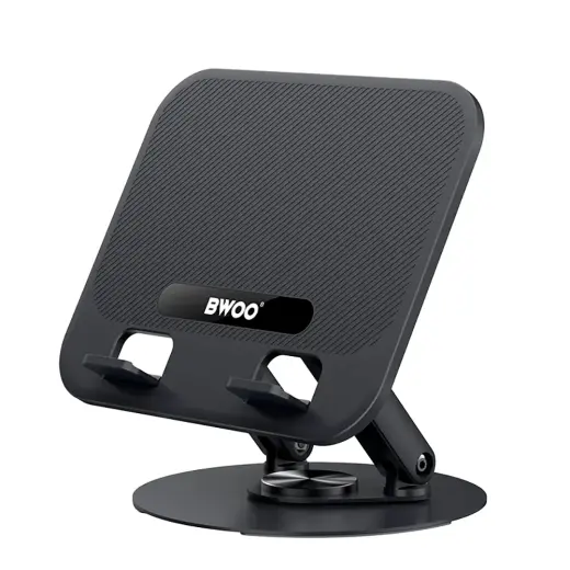 Rotable tablet and laptop aluminium fold stand Photo