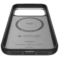 Spigen Enzo Aramid "T" Mag MagSafe Case for iPhone 17 Pro Black Silver Foto 8