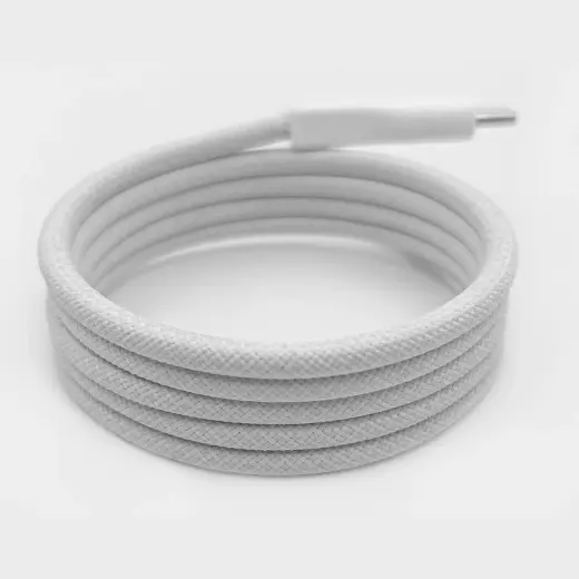 Puro Magnetic data transfer and charging cable | USB-C to USB-C | 60W | 1m | white Photo