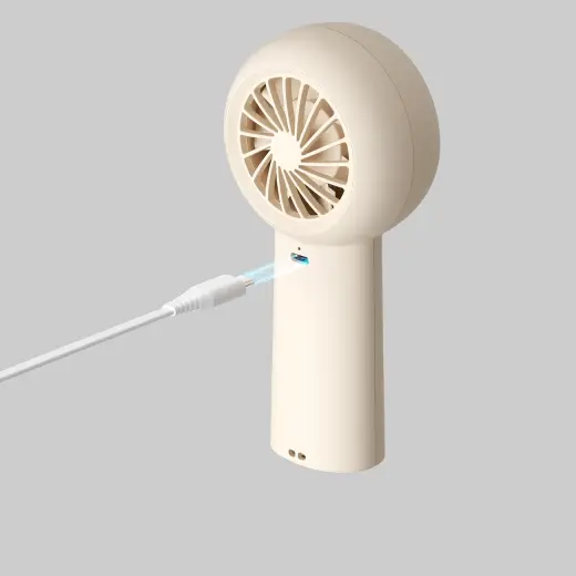 Jisulife Handheld Fan Life5 Plus 4000 mAh Portable USB Fan - Beige Foto 8