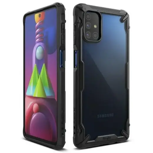 Ringke Fusion X Samsung M51 M515 czarny |black Photo