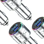 Accessories - 3mk Hyper Car Power Transmitter 48W QC PD PPS USB 1C1A Silver Фото num