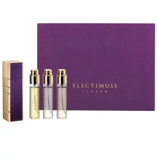 Set Electimuss: Nero Collection - Black Caviar, Parfum, Unisex, 10 ml + Nero Collection - Capua, Parfum, Unisex, 10 ml + Nero Collection - Mercurial Cashmere, Parfum, Unisex, 10 ml