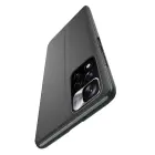 Eco Leather View Case Elegant Flip Cover with Stand Function Poco M4 Pro 5G Blue — Foto 11