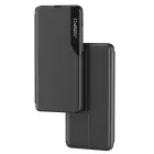 Eco Leather View Case elegant case with a flip cover and stand function for Samsung Galaxy S22 + (S22 Plus) blue — Foto 3