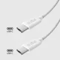 провод для передачи данных и зарядки | USB-C на USB-C | 60W | 1.5m | серый Фото num