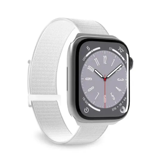 Puro Sport Nylon Strap for Apple Watch 38 | 40 | 41 mm - White Фото num