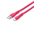 COLORUM CK60-AC-02 data transfer and charging cable | USB-A to USB-C | 15W | 1.8m | pink Photo
