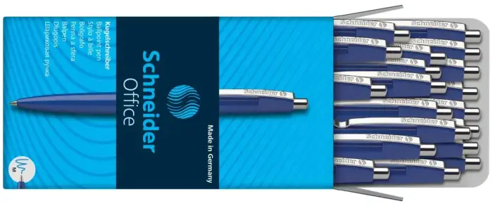 Lodīšu pildspalva SCHNEIDER OFFICE zils korpuss, zila tinte Photo