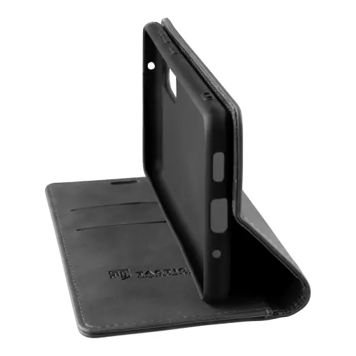 Tactical Xproof Black Hawk book type phone case for Redmi 12C black