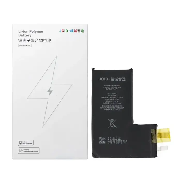 JCID Battery without BMS for iPhone 15 Pro (high capacity)
