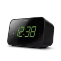 PHILIPS radio pulkstenis, melns Photo