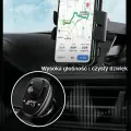 USAMS Zestaw głośnomówiący C21 z transmiterem FM, Bluetooth 5.0, MP3, 2xUSB 3,4A czarny|black CC115GC01 (US-CC115) Photo