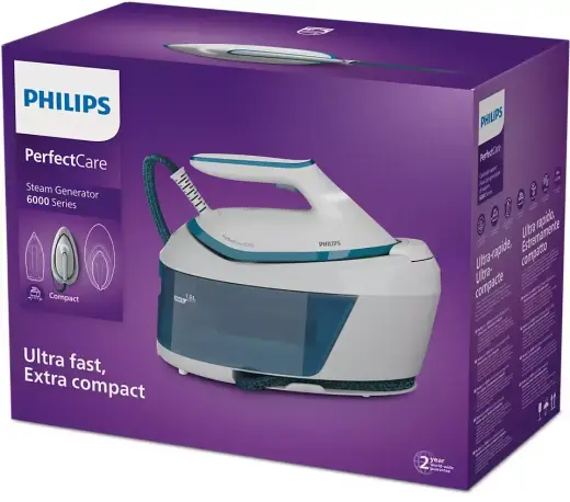 PHILIPS Perfect Care tvaika ģeneratora gludeklis, zils Photo