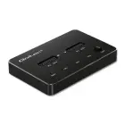 Qoltec Drive docking station 2x SSD M.2 SATA | NGFF | USB Type C — Фото 9
