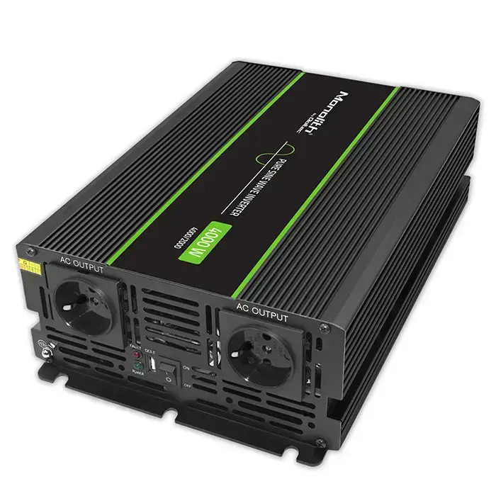 Qoltec Pure Sine Wave Inverter Monolith | 2000W | 4000W | 24V to 230V Foto 14