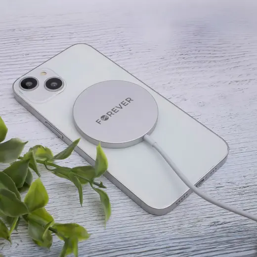 Forever MAWC-100 magnetic wireless charger 15W gray Фото num