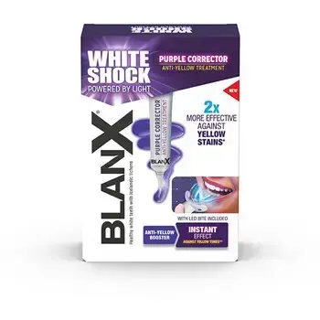BlanX White Shock Purple Treatment + LED - teeth whitening set 20ml