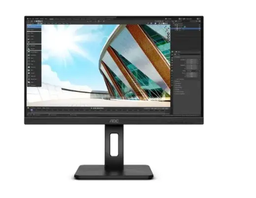 AOC P2 U27P2 LED display 68.6 cm (27") 3840 x 2160 pixels 4K Ultra HD Black Foto 1