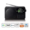 Lenco Pārnēsājams DAB+/FM radio ar Bluetooth® un uzlādējamu akumulatoru - melns Foto 6