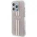 Guess IML 4G Gold Stripe case for iPhone 14 Pro Max - pink Фото num