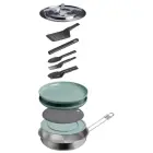 Camping cooking set Wildfare Core Fry Pan Cookset 0.94L blue-gray/dark gray Photo