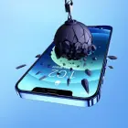 Tempered glass to iPhone 14 PLUS / 13 PRO MAX Hoco HD 5D Guardian shield 10 pcs G14 black Foto 6