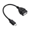 Adapter with cable Akyga AK-AD-09 micro USB B (m) | USB A (f) OTG 15cm Foto 1