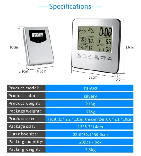 Weather station TS-A92 Foto 6
