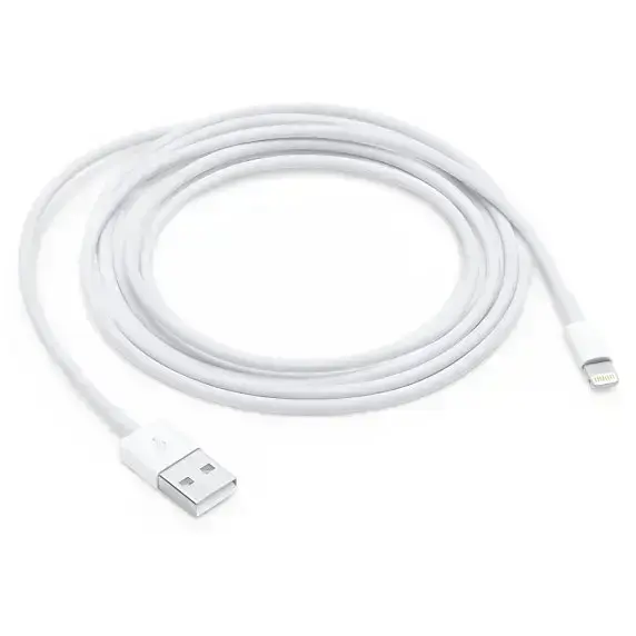 datu pārraides un uzlādes vads | USB-A uz Lightning | balts (bulk)