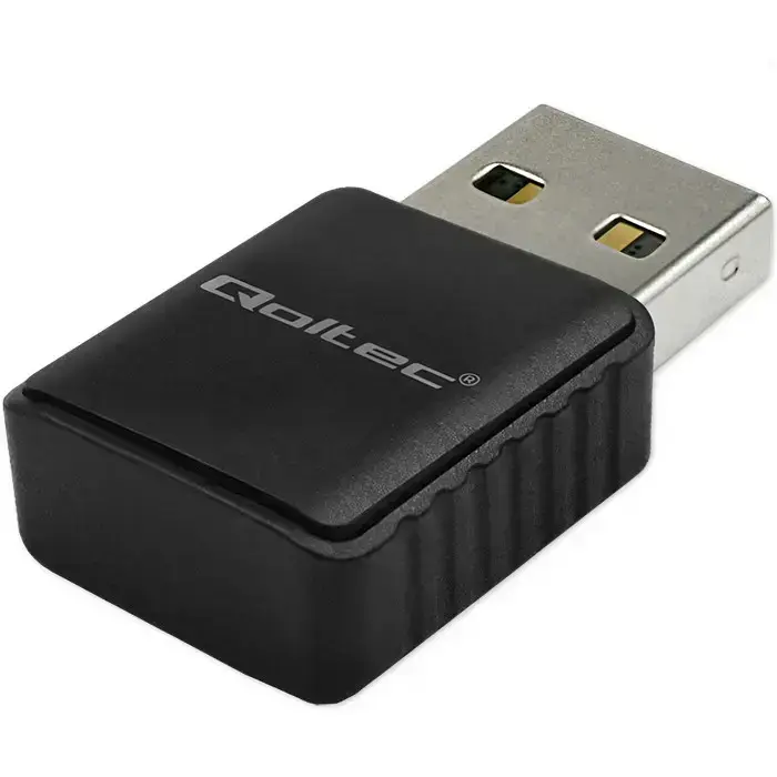 Qoltec Wireless Ultra fast DUAL mini WiFi adapter 2 x 2dBi  | Standard AC | USB 3.0 | 1300Mbps Foto 8