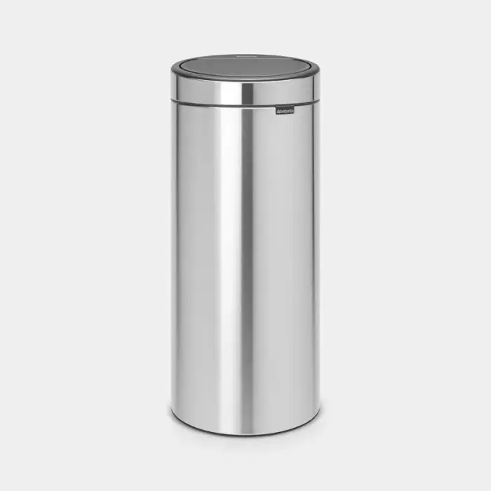 BRABANTIA aktritumu  tvertne Touch Bin 30l, Matt steel