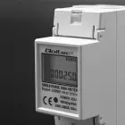 Qoltec Single phase electronic energy consumption meter | 230 V | LCD | 2P | DIN rail Фото num