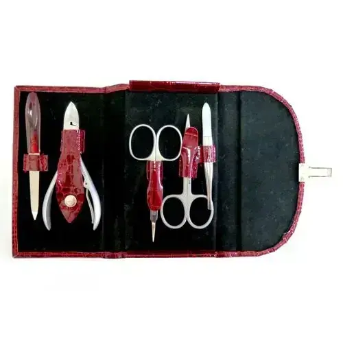 Surgana Crocodile Manicure Set - 5 Tools