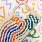 DIY Snake maciņš telefonam iPhone 14 bēšs — Foto 5