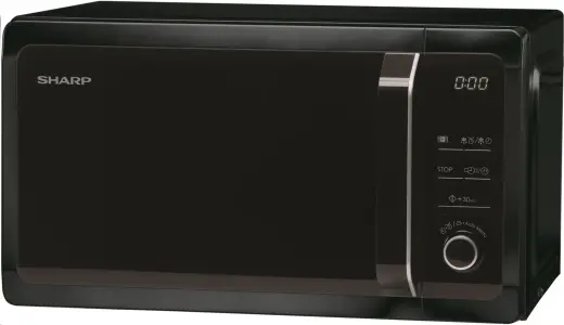 SHARP mikroviļņu krāsns, 20l, 800W melna Foto 2