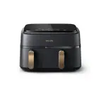 Philips Airfryer NA352 00 Dual Basket 9L 2750W black copper (NA352/00) Foto 2