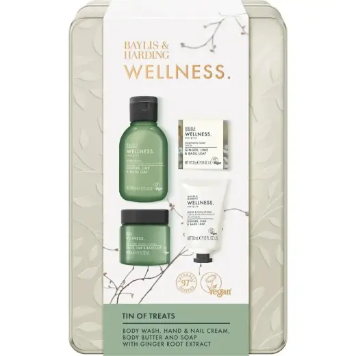 Baylis & Harding, Set Regalo Bellezza, Geschenkset Ginger, Lime & Basil 4-tlg