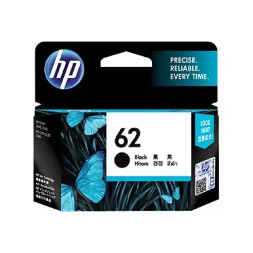 HP Ink No 62 HP62 HP 62 Black Schwarz (C2P04AE) Photo