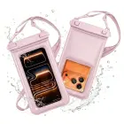 TECH-PROTECT UWC7 UNIVERSAL WATERPROOF FLOATING CASE 6.9 INCH PINK — Foto 1