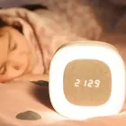Alarm clock with Night Light LED PURE FNL-03 BJORN white square Forever Light Photo