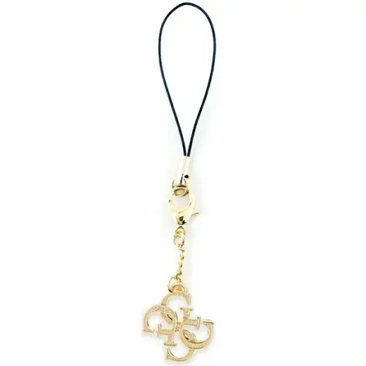 Guess zawieszka GUCPM4GID Phone Strap 4G Glitter Charm Фото num