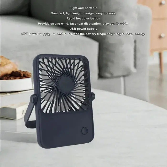 Desk fan with adjustable stand HX-122 dark blue Foto 11