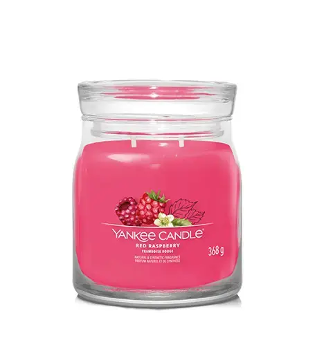 Yankee Candle Signature Red Raspberry scented candle 368 g Фото num