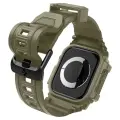 Spigen Rugged Armor âProâ Strap for Apple Watch 10 (46MM) - Green Фото num