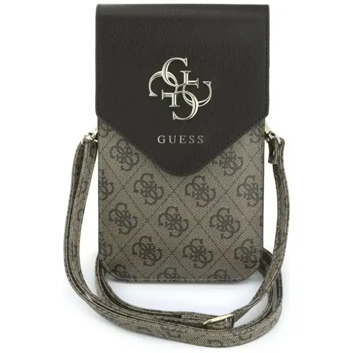 Phone bag Guess  Graines 4G &      Classic Logos brown