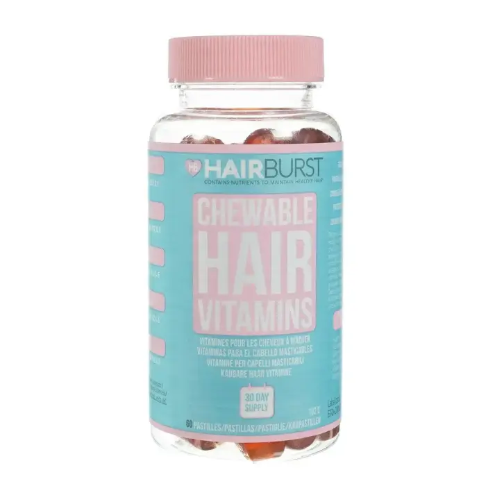Hairburst, Chewable, Biotin, Hair Growth Vitamins, Supports Hair Growth, 60 pcs, 102 g