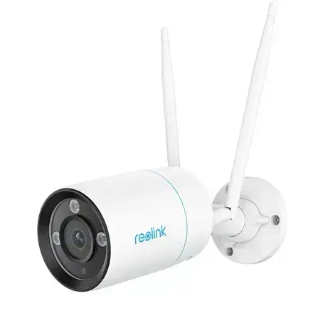 Bezvadu Wi-Fi 6 kameras W330, BULLET, 8MP, 4.3W LED, 2.4GHz + 5GHz MicroSD līdz 256GB