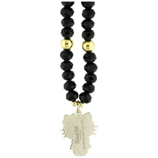 Zawieszka na telefon Hello Kitty Pearls   and Beads Kitty Charm czarny Фото num