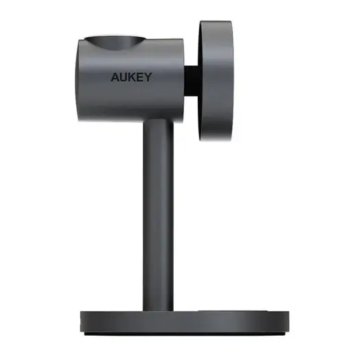 Wireless charger MagFusion 3 in 1 Aukey LC-MC311, 15W Qi2 (gray) Фото num